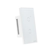Interruptor Touch Inteligente com 2 Tecla EZS 1002 Branco Intelbras