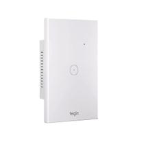 Interruptor Touch Inteligente Elgin Wi-Fi De 1 Botão Branco