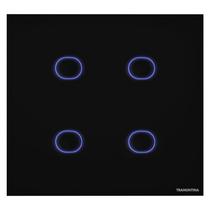 Interruptor Touch Smart 4 Teclas Preto Tramontina