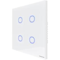 Interruptor Touch Smart 4x4 Tramontina Branco 4 Canais Tramontina