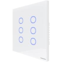 Interruptor Touch Smart 4x4 Tramontina Branco 6 Canais