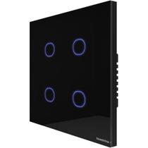 Interruptor Touch Smart 4x4 Tramontina Preto 4 Canais Tramontina