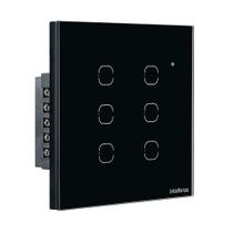 Interruptor Touch WI-FI 6 Teclas EIW 1006 Preto Intelbras Interruptor Touch WI-FI 6 Teclas EIW 1006 Preto Intelbras