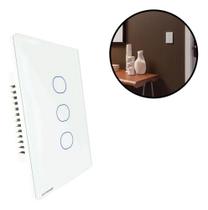 Interruptor Touch Wi-fi Smart 3 Interruptores Tramontina
