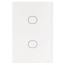 Interruptor Touch Wi-Fi Smart Tramontina Branco com 2 Canais
