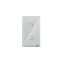 Interruptor Touch Wifi 4x2 2 Módulos Branco Smarteck