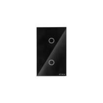 Interruptor Touch Wifi 4x2 2 Módulos Preto Smarteck