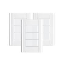 Interruptor Triplo C/ Placa 4x2 Fame Modulare - Kit 3 Un