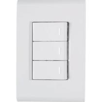 Interruptor Triplo Liz Branco 57170070 Tramontina Interruptor Triplo Liz Branco 57170070 Tramontina