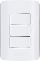 Interruptor triplo simples 10A Canoa Romazi