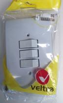 Interruptor Triplo Simples Pollar