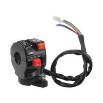 Interruptor Universal De 22mm Para Guidão De Moto Com Controle De Farol (Alto/Baixo), Botão De Interruptor Universal De 22mm Para Guidão De Moto Com Controle De Farol (Alto/Baixo), Botão De