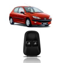 Interruptor vidro dianteiro peugeot 206 2000 a 2009 duplo le