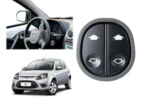 Interruptor Vidro Elétrico Duplo Ford Ka 2008 Com Mostrina