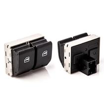 Interruptor Vidro Eletrico Duplo Gol G4 Fox Polo 2002 Em Diante Duplo (com 2 interruptores dos vidros) Da porta Cor da luz vermelho