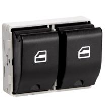 Interruptor Vidro Eletrico Duplo Gol G4 Fox Polo 2002 Em Diante Porta Dianteira Duplo 6Q0959859 -