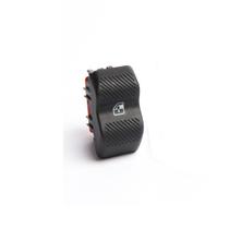 Interruptor Vidro Eletrico Gol G2 Parati Saveiro G2 1996 Ate 2005 Porta Dianteira Simples Preto
