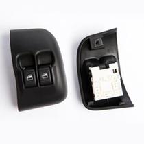 Interruptor Vidro Eletrico Palio Siena Weekend 1996 Ate 2000 Porta Dianteira Duplo Led Verde