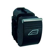 Interruptor Vidro Eletrico Simples Ld Fiesta 2012 Ate 2017 dianteira Sem Moldura Led Verde