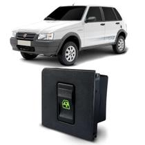 Interruptor Vidro Elétrico Uno Prêmio Elba Fiorino Simples Led Verde Interruptor Vidro Elétrico Uno Prêmio Elba Fiorino Simples Led Verde