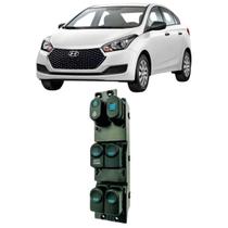 Interruptor vidro HB20 2012 ate 2019 LE quadruplo 18 terminais led azul 935701S015