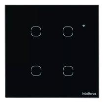 Interruptor Wi-fi App Smart Touch 4 Tecla Ews 1004 Intelbras
