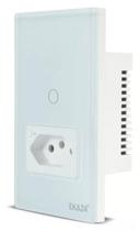 Interruptor Wi-fi Inteligente 1 Botão e 1 Tomada Ekaza Alexa Interruptor Wi-fi Inteligente 1 Botão e 1 Tomada Ekaza Alexa