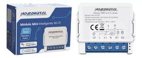 Interruptor Wi-fi Mini 2 Canais Nova Digital Ms104b Tuya