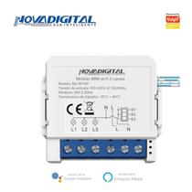 Interruptor Wi-fi Mini 3 Canais Nova Digital Ms104b Tuya Interruptor Wi-fi Mini 3 Canais Nova Digital Ms104b Tuya