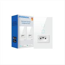 Interruptor Wifi Inteligente Novadigital 2 Botões Tomada 20A Interruptor Wifi Inteligente Novadigital 2 Botões Tomada 20A