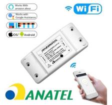 Interruptor Wifi Smart Home 10A app Smart Life Android e Ios - Novadigital