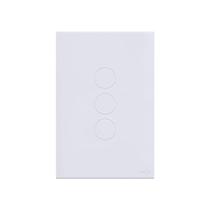Interruptor WiFi Touch Inteligente 3 Botões Alexa Br Tuya