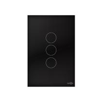 Interruptor WiFi Touch Inteligente 3 Botões Alexa Pr Tuya Interruptor WiFi Touch Inteligente 3 Botões Alexa Pr Tuya