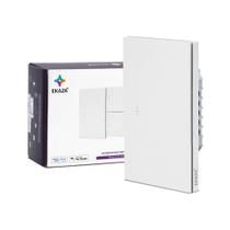 Interruptor Zigbee Inteligente Alexa 1, 2 e 3 Botões Branco Mercúrio Lite Tecla Física Tuya Interruptor Zigbee Inteligente Alexa 1, 2 e 3 Botões Branco Mercúrio Lite Tecla Física Tuya