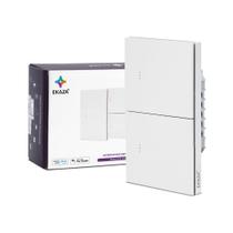Interruptor Zigbee Inteligente Alexa 1, 2 e 3 Botões Branco Mercúrio Lite Tecla Física Tuya Interruptor Zigbee Inteligente Alexa 1, 2 e 3 Botões Branco Mercúrio Lite Tecla Física Tuya