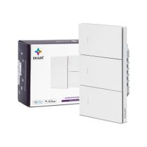 Interruptor Zigbee Inteligente Alexa 1, 2 e 3 Botões Branco Mercúrio Lite Tecla Física Tuya Interruptor Zigbee Inteligente Alexa 1, 2 e 3 Botões Branco Mercúrio Lite Tecla Física Tuya