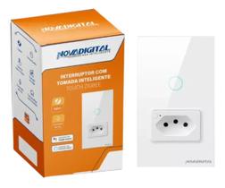Interruptor Zigbee Inteligente NovaDigital 1 Botão 1 Tomada Interruptor Zigbee Inteligente NovaDigital 1 Botão 1 Tomada