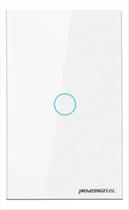 Interruptor Zigbee Inteligente Smart 1 Botão Novadigital Branco
