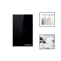 Interruptor Zigbee Touch 1 Botão Inteligente 4x2