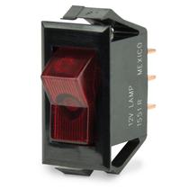 Interruptores basculantes BEP 1001705 iluminados SPST desligados/ligados 12V DC