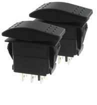 Interruptores basculantes Carling Technologies VLD1S00B-AZC00-000 20A