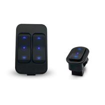 Interruptores Corsa Celta Duplo E Simples Led Azul (par)