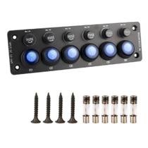Interruptores de alternância multiportas, 12v, para motorhome, rv, 6 posições