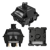 Interruptores Gateron Oil King Ghost Pro 48gf para teclado mecânico