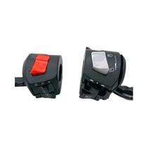 Interruptores Universais De Guidão De Motocicleta De 22mm, Controle De Sinal De Direção, Farol E Interruptores Universais De Guidão De Motocicleta De 22mm, Controle De Sinal De Direção, Farol E