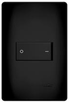 Interuptor bipolar simples 4x2 20A Preto Fame