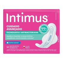 Intimus absorvente ultrafino tecnologia antibacteriana com abas de 14 unidades - KIMBERLY-CLARK