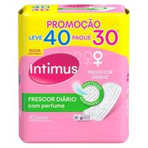 Intimus protetor diário days com perfume leve 40 pague 35