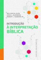Introdução À Interpretação Bíblica - Editora Thomas Nelson