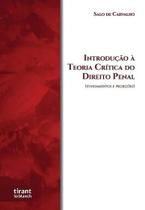 Introdução à Teoria Crítica do Direito Penal fundamentos e projeções